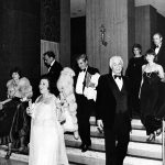 Guests arrive at the 1982 Clover Ball