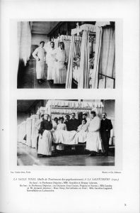 Pinel room for the treatment of psychoneuroses, Salpêtriére, 1905