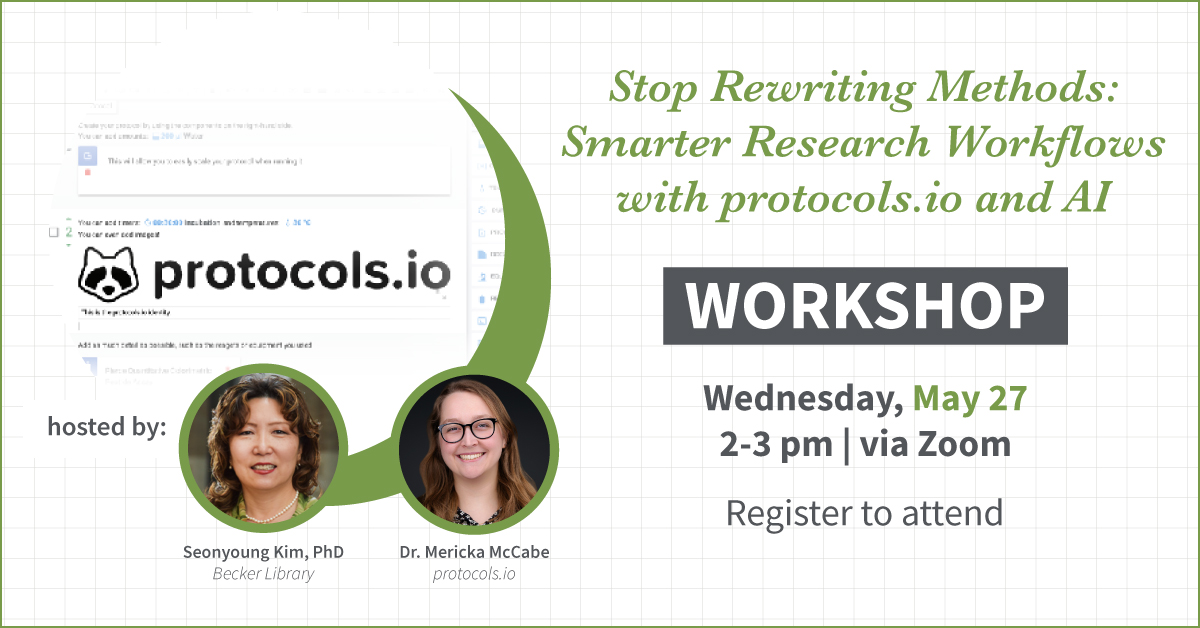Stop Rewriting Methods: Smarter Research Workflows with protocols.io and AI