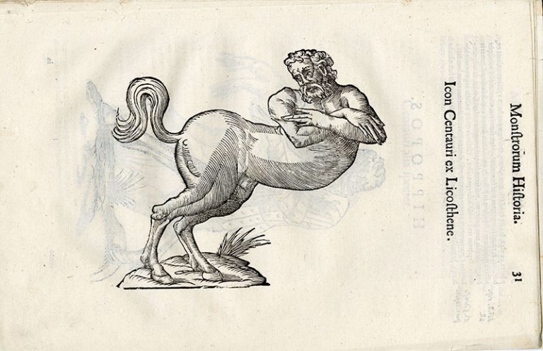 From the Rare Book Collections: Aldrovandi, Ulisse. 1642. ‘Monstrorum ...
