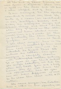 Lola Baird letter, 1944, page 2