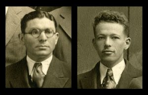 Alfred Goldman, left, and Samuel B. Grant, right