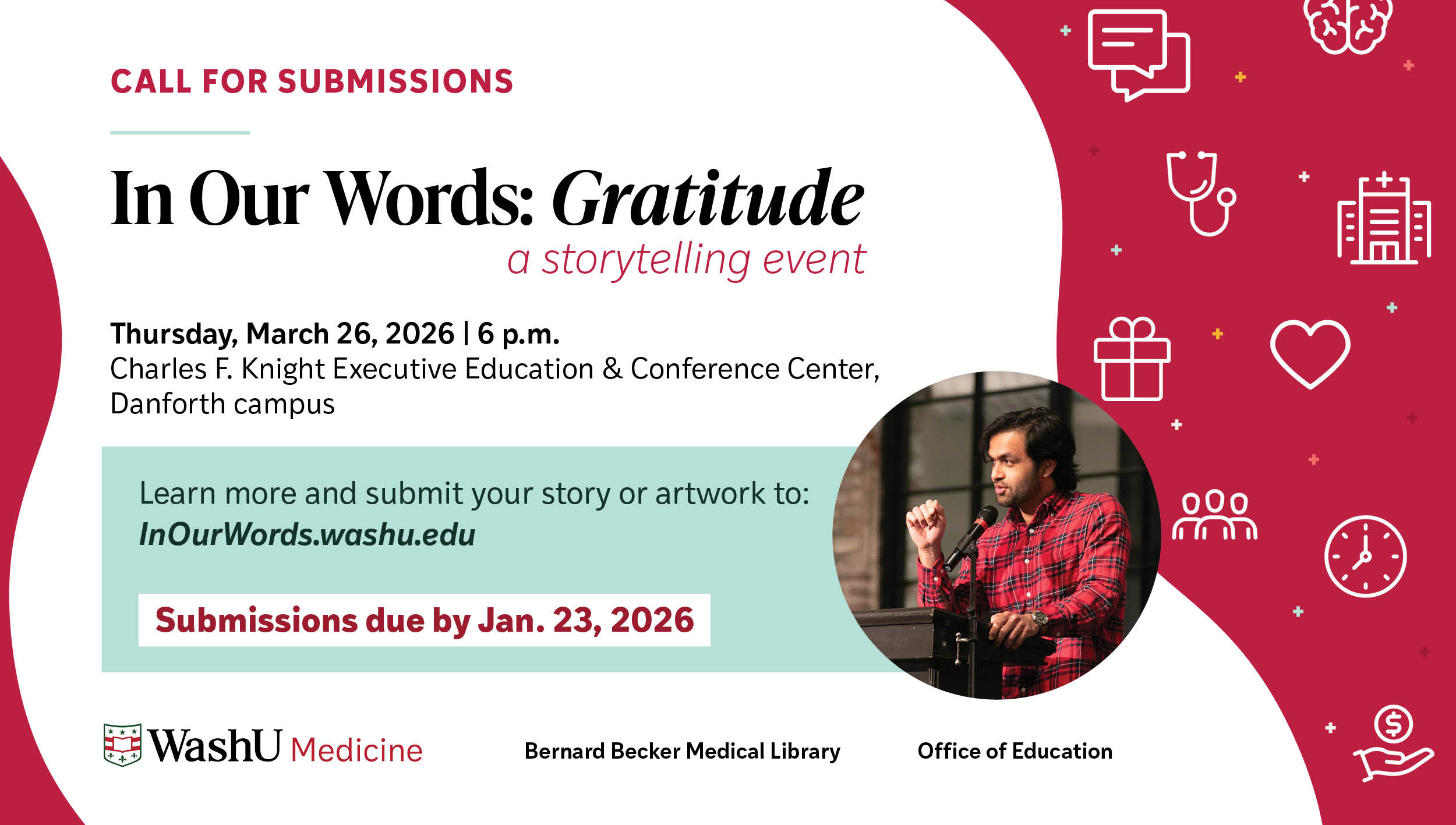 In Our Words call for submission information