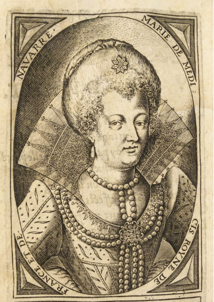 Portrait of Marie de Medici, Queen of France, patron of Louise Bourgeois, as depicted in Observations diverses sur la sterilité
