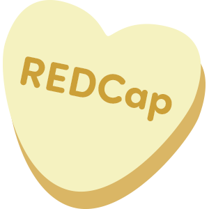 REDCap candy heart