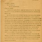 Letter from Dr. Fred T. Murphy to Philip N. Stimson, 15 July 1916.