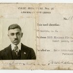 Nushan’s American Red Cross ID card, May 1917