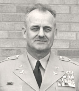 A man in military uniform.