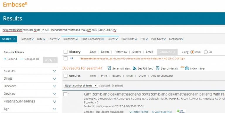 Embase Drug Search: Fast, Advanced and Clinically Focused – Becker ...