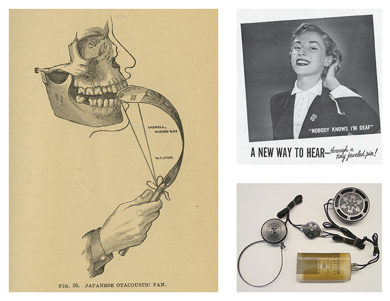 Images from The Central Institute for the Deaf - Max A. Goldstein Historic Devices for Hearing Collection