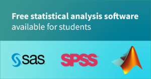 Free statistical analysis software available for students - SAS, SPSS, and MATLAB