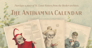 Purchase a piece of St. Louis history from the Becker archives - The Antikamnia Calendar
