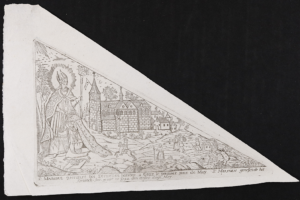Pennant showing Divine Touch
