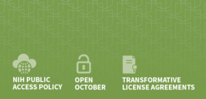NIH Public Access Policy, Open October, Transformative License Agreements